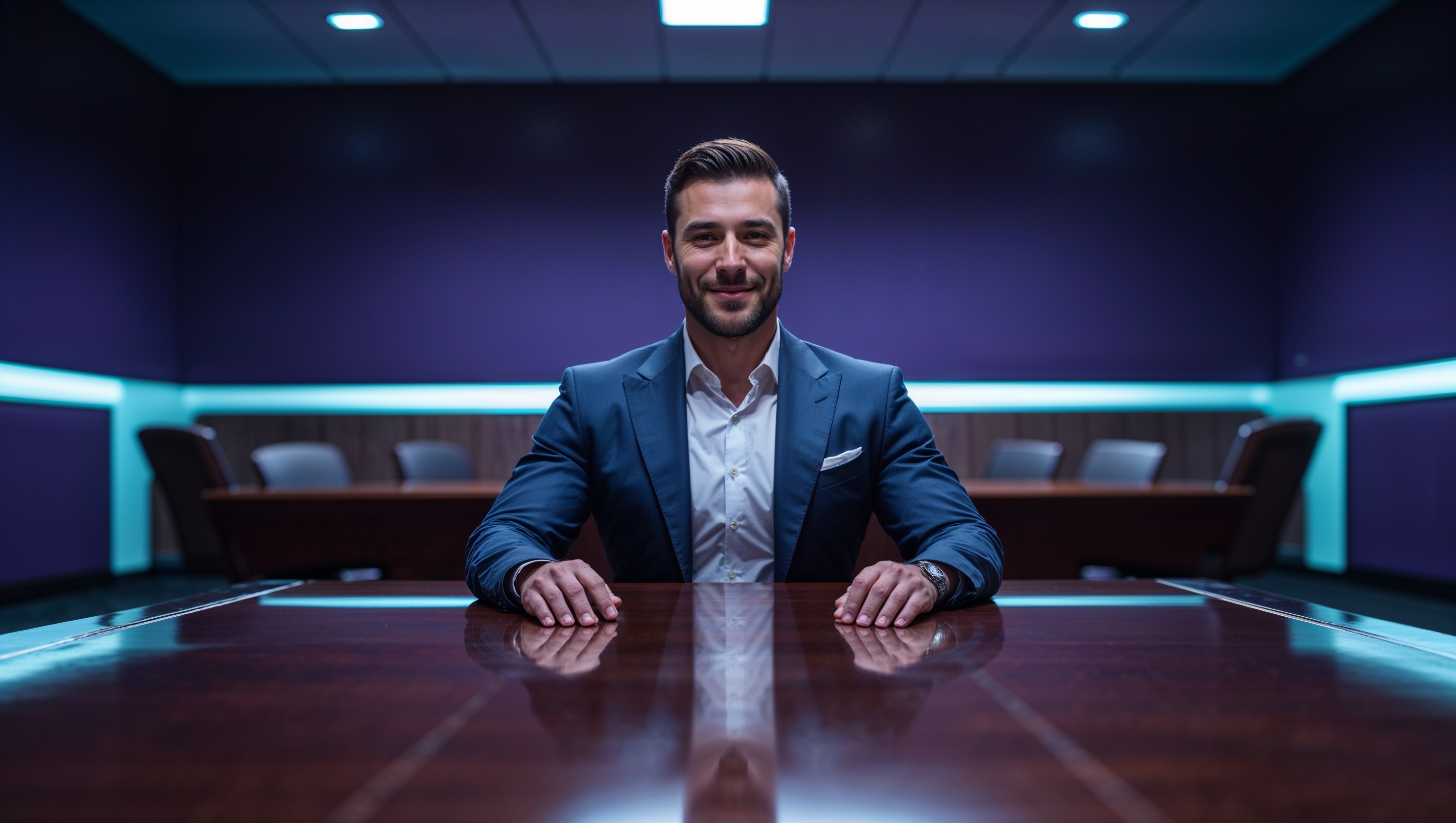 A UK SME founder, AI-augmented, operating with intent