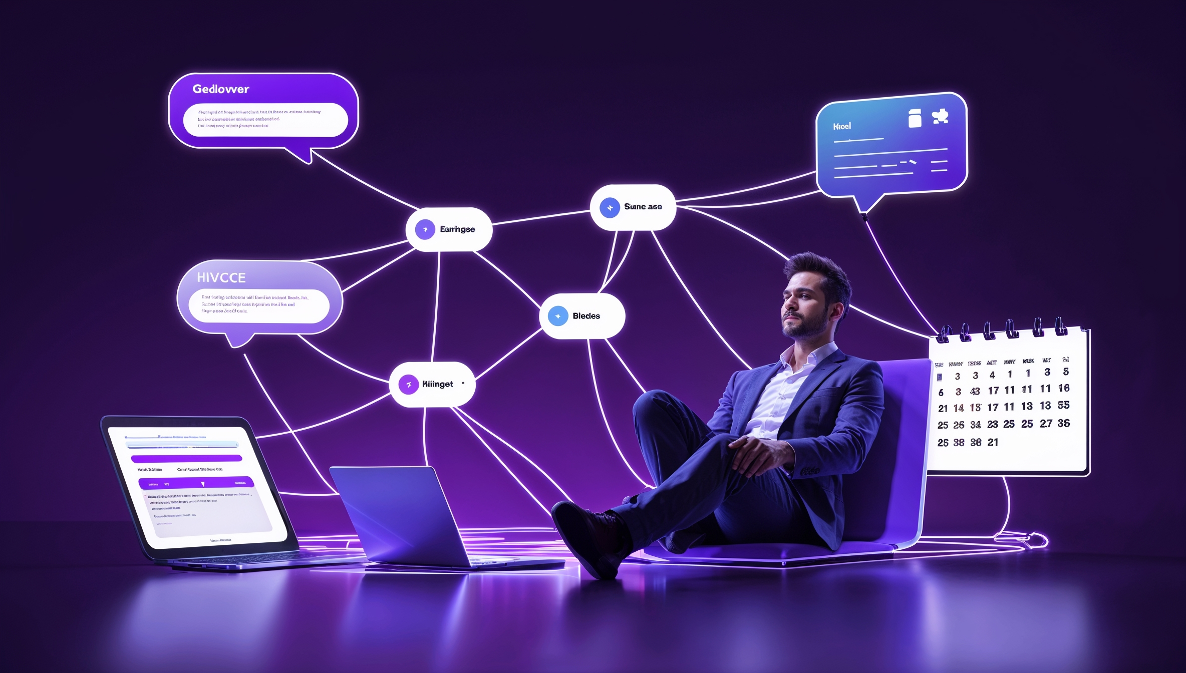 An AI-augmented business dashboard surfacing anomalies