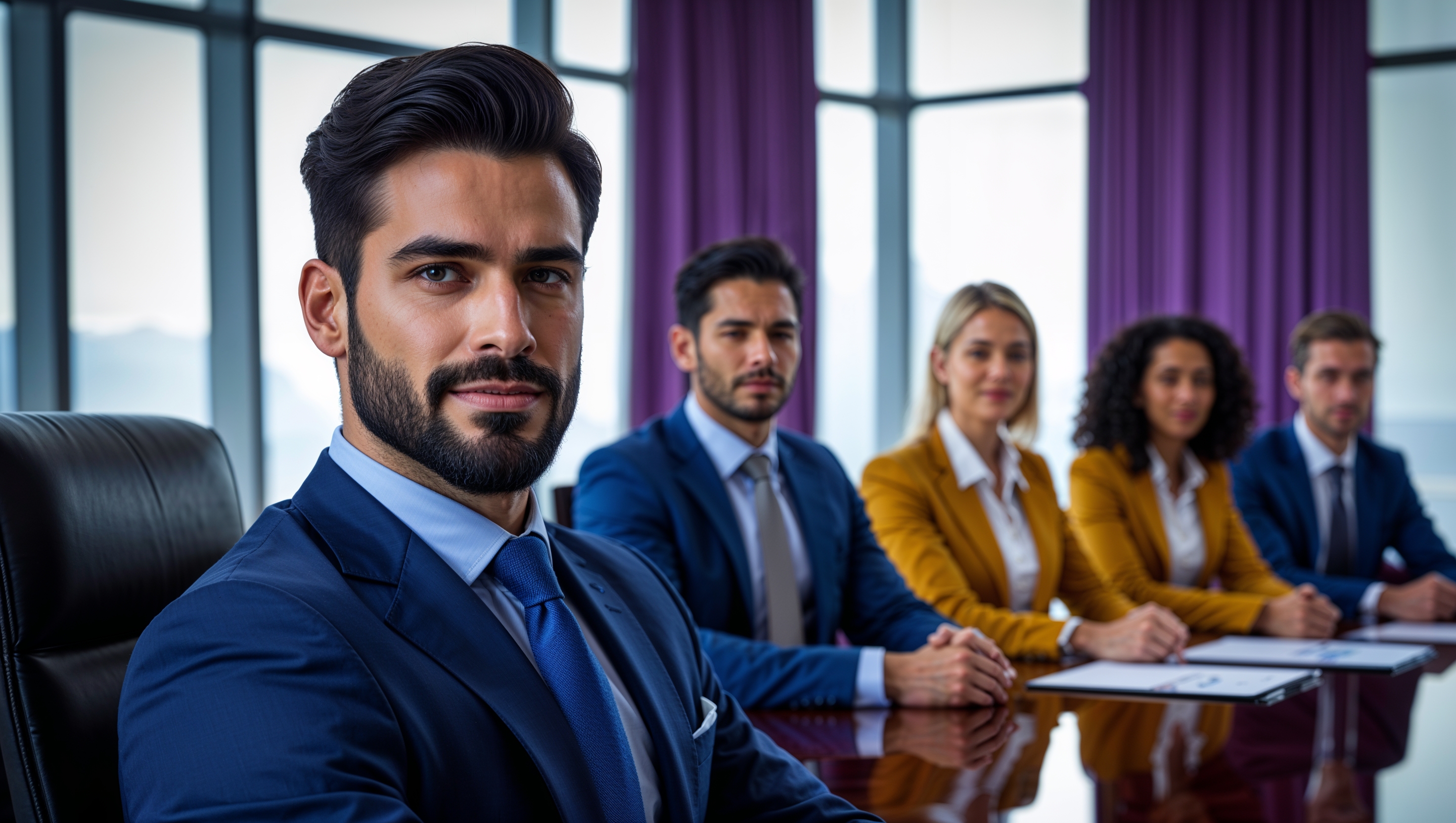 Solicitors reviewing an AI-flagged contract