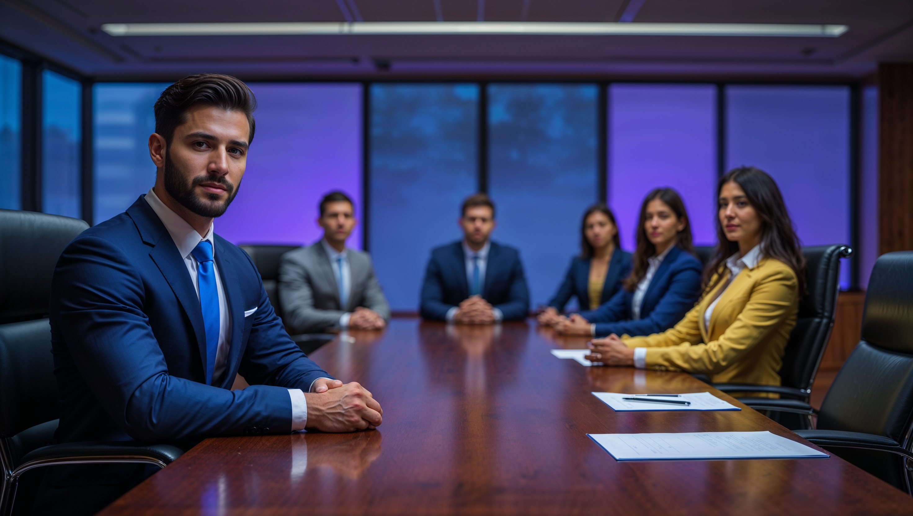 An AI strategy session, illustrative of the audit kickoff
